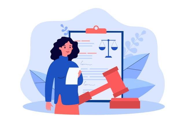 Femme lisant un contrat illustrant les conseils juridiques co-parents et la convention de coparentalité.