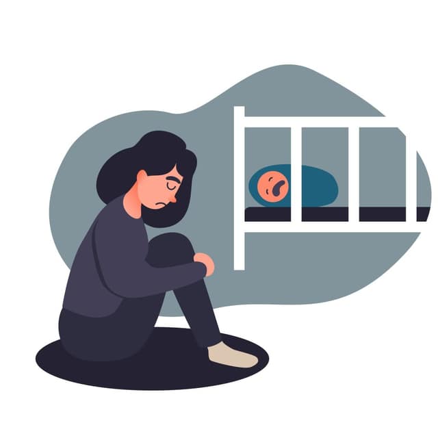 Jeune femme déprimée. Jeune mère fatiguée