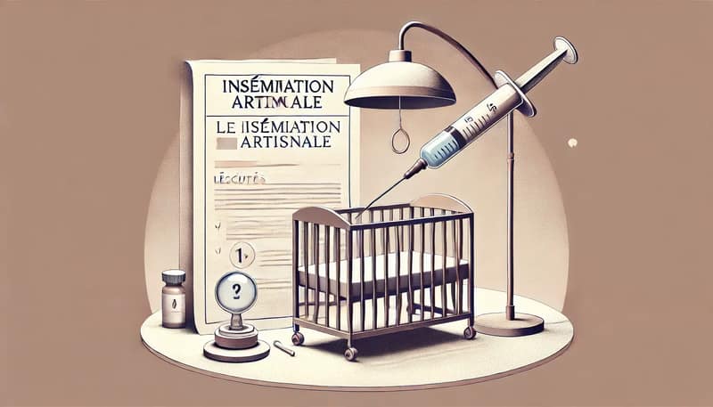 Une illustration illustrant l'absence d'un cadre juridique strict pour l'insémination artisanale en France