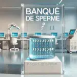 Banques de sperme privées dans un laboratoire médical moderne