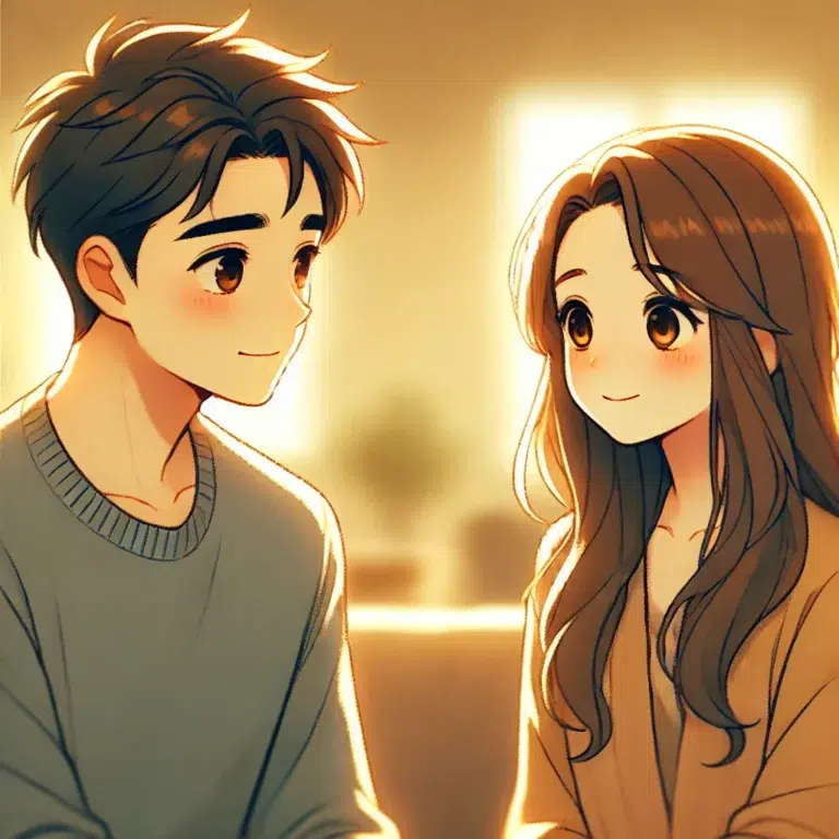 Un homme et une femme se rencontrent pour la première fois avec l'intention de devenir parents