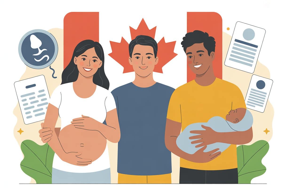 Image de la GPA au Canada grossesse, naissance et reconnaissance légale des parents d’intention